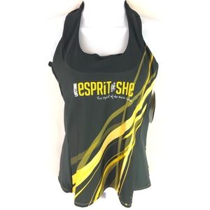 Lifetime Fitness Women’s Biking Top Pockets NWT L